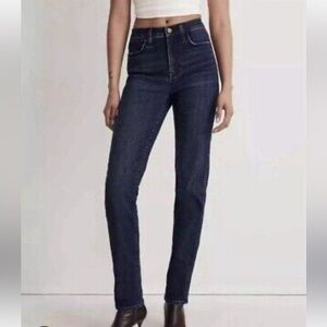 Madewell Roadtripper Stovepipe Jeans, Dark wash